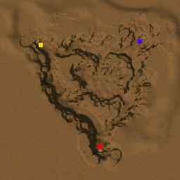 Szentföld, Sivatagi terület interaktív térkép.png