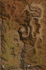 Mennydörgés-hegység térkép